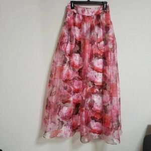 Eliza J Floral Maxi Skirt